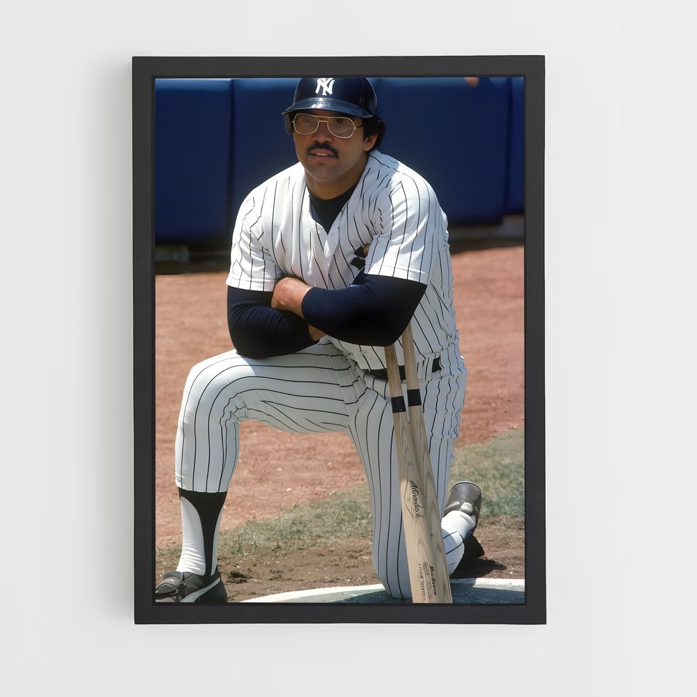 Poster Reggie jackson minutieux – affiche Baseball (vue 2)